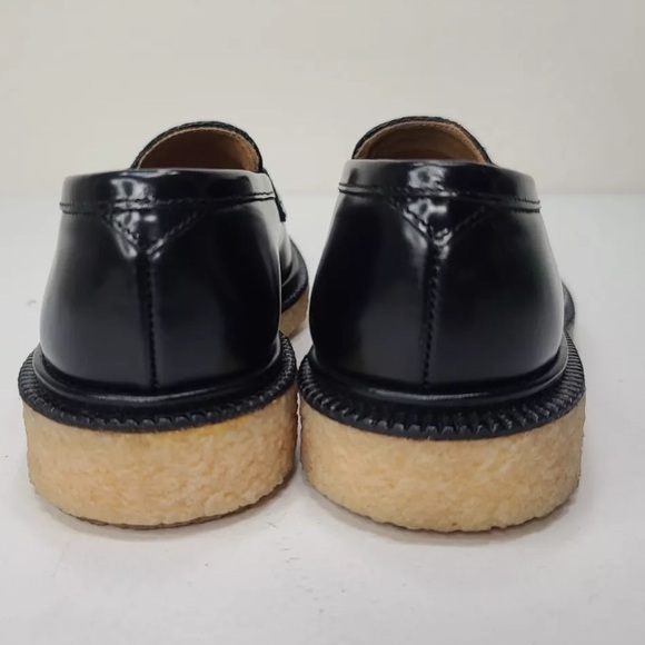 ADIEU PARIS Womens Black Leather Type 5 Penny Loafers Size EU37/ 7 US - Picture 5 of 12